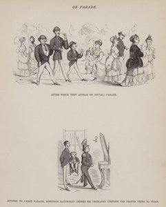 Página de El tour americano de los Sres. Brown, Jones y Robinson (grabado) de Richard Doyle