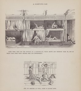 Página del Tour Americano de los Sres. Brown, Jones y Robinson de Richard Doyle