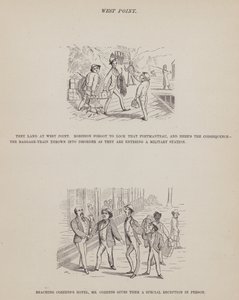 Página del Tour Americano de los Sres. Brown, Jones y Robinson de Richard Doyle