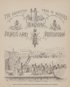 Página del Tour Americano de los Sres. Brown, Jones y Robinson