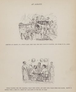 Página del Tour Americano de los Sres. Brown, Jones y Robinson de Richard Doyle