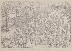 Página del Tour Americano de los Sres. Brown, Jones y Robinson de Richard Doyle