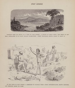 Página del Tour Americano de los Sres. Brown, Jones y Robinson de Richard Doyle