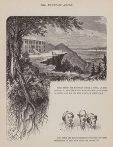 Página del Tour Americano de los Sres. Brown, Jones y Robinson (grabado) de Richard Doyle