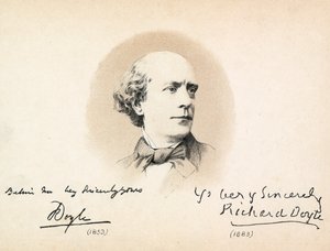 Retrato de Richard Doyle de Richard Doyle