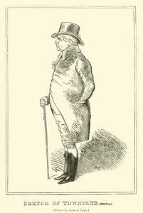 Boceto de Townsend de Richard Doyle