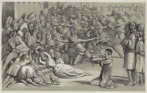 Rendición de Calais de Richard Doyle