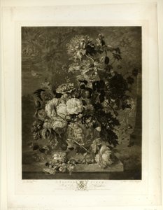 Una pieza floral, de The Houghton Gallery de Richard Earlom