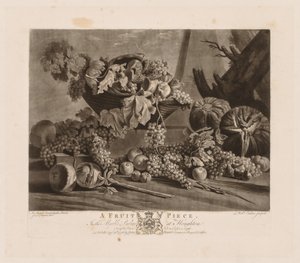 Una pieza de fruta, 1776