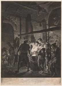The Blacksmith de Richard Earlom