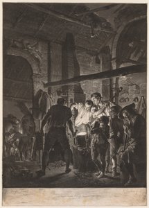 El herrero, 1771 de Richard Earlom
