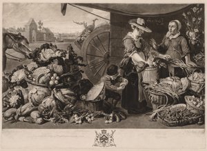 Los Cuatro Mercados: El Mercado de Vegetales de Richard Earlom