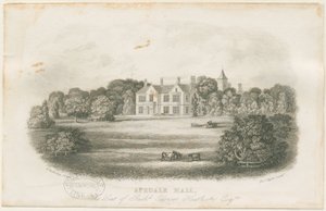 Casa y parque de Apedale Hall de Richard Edensor Heathcote