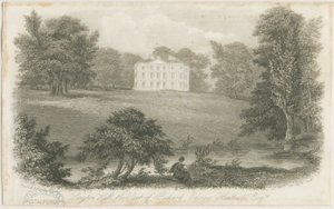 Longton Hall: grabado en acero, nd [?principios del siglo XIX] de Richard Edensor Heathcote