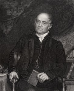 Olinthus Gilbert Gregory, grabado por H. Robinson, de 