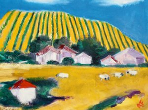 Las colinas tienen viñas, Napa de Richard Fox