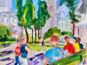 Parque Washington Square, San Francisco de Richard Fox