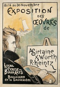 Exposición de obras de A. Sirtaine, X. Würth, R. Heintz de Richard Heintz