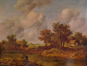 Cerca de Henley-on-Thames, siglo XIX, 1935 de Richard Hilder
