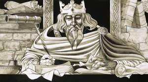 El rey Alfredo era un erudito entusiasta de Richard Hook