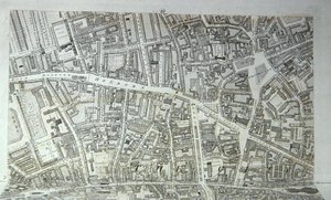 Plano de la Ciudad de Londres, publicado en 1813 de Richard Horwood