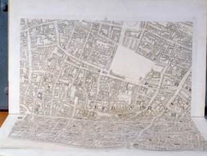 Plano de la Ciudad de Londres, publicado en 1813