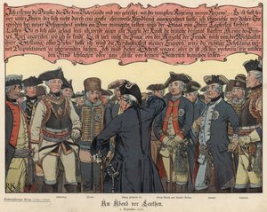La víspera de la batalla de Leuthen