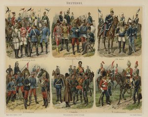 Caballería de los ejércitos europeos de Richard Knotel