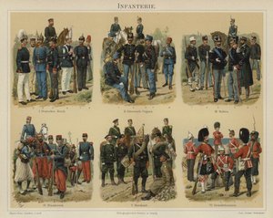Infantería de ejércitos europeos de Richard Knotel