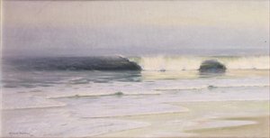 Escena de playa, Long Island de Richard Newton