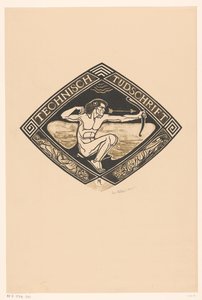 Diseño de portada para: Revista técnica, 1914