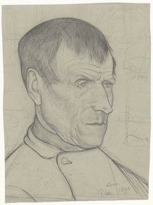 Cabeza de un hombre de Laren de Richard Nicolaüs Roland Holst