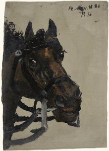 Cabeza de caballo de Richard Nicolaüs Roland Holst