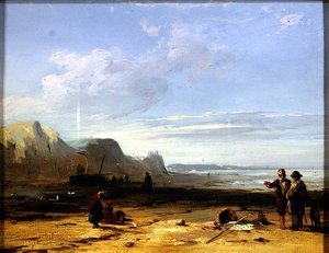 Escena Costera de Richard Parkes Bonington