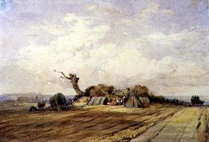 Un Campamento Gitano de Richard Parkes Bonington
