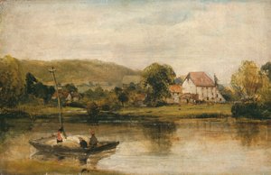 Una granja en Normandía de Richard Parkes Bonington