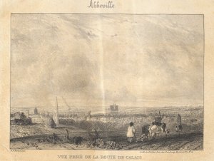 Abbeville - Vista desde la carretera de Calais