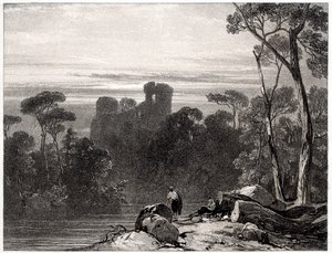 Castillo de Bothwell de Richard Parkes Bonington