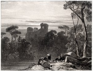 Castillo de Bothwell, 1826 de Richard Parkes Bonington
