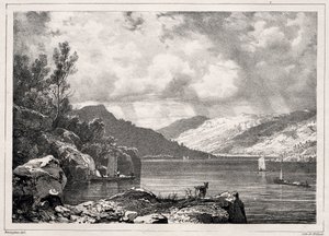 Lago Lomond, 1826 de Richard Parkes Bonington
