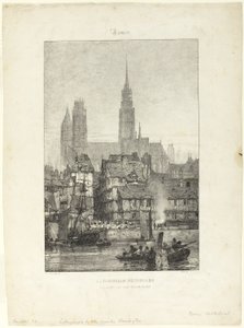 Catedral de Notre Dame en Rouen de Richard Parkes Bonington