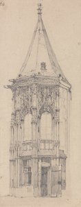 Palacio de Justicia de Ruán de Richard Parkes Bonington