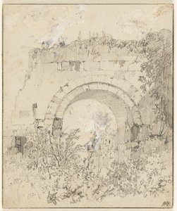 Ruinas del arco de Richard Parkes Bonington