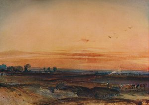 Atardecer, 1826 de Richard Parkes Bonington