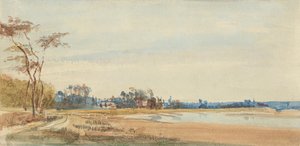 Las salinas de Trouville de Richard Parkes Bonington