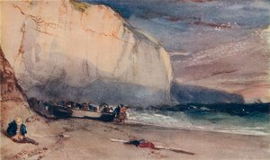 El Acantilado, 1828, 1924 de Richard Parkes Bonington