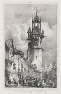 Viajes pintorescos y románticos en la antigua Francia, Normandía de Richard Parkes Bonington