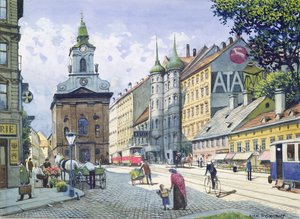 La iglesia de los deshollinadores, Wiedner Hauptstrasse, Viena