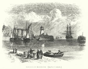 Puerto de Holyhead de Richard Principal (after) Leitch