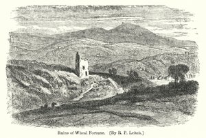 Ruinas de Wheal Fortune (grabado) de Richard Principal (after) Leitch
